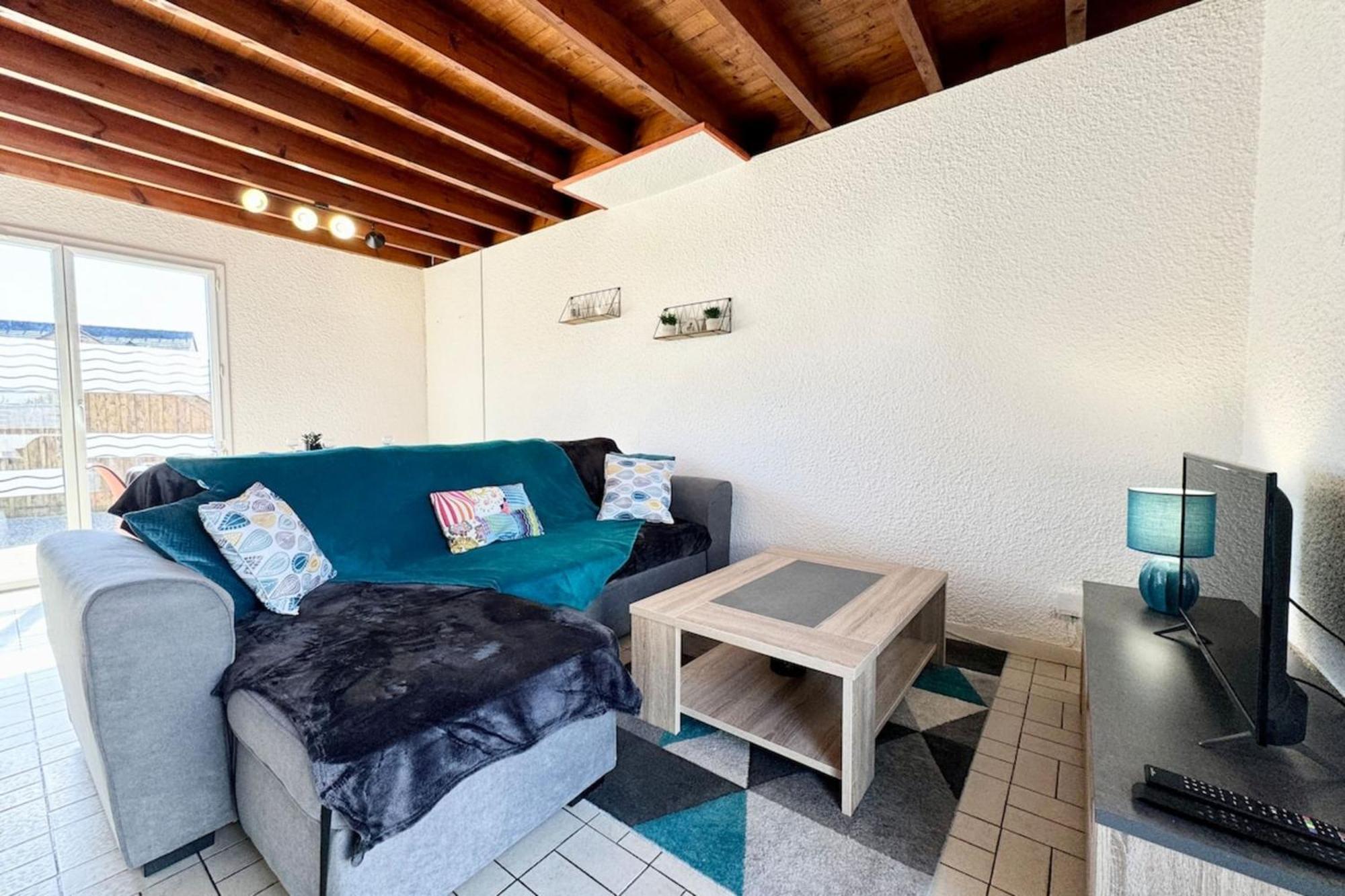 Charmante Maisonnette Terrasse - Proche Plages Guidel Buitenkant foto